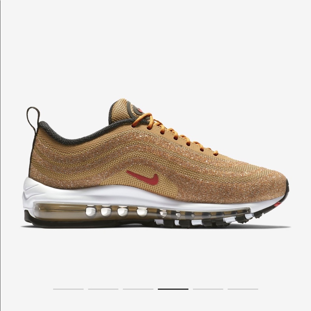 Nike AirMax 97 LX x Gold Swarovski Crystal - Picture 4 of 8